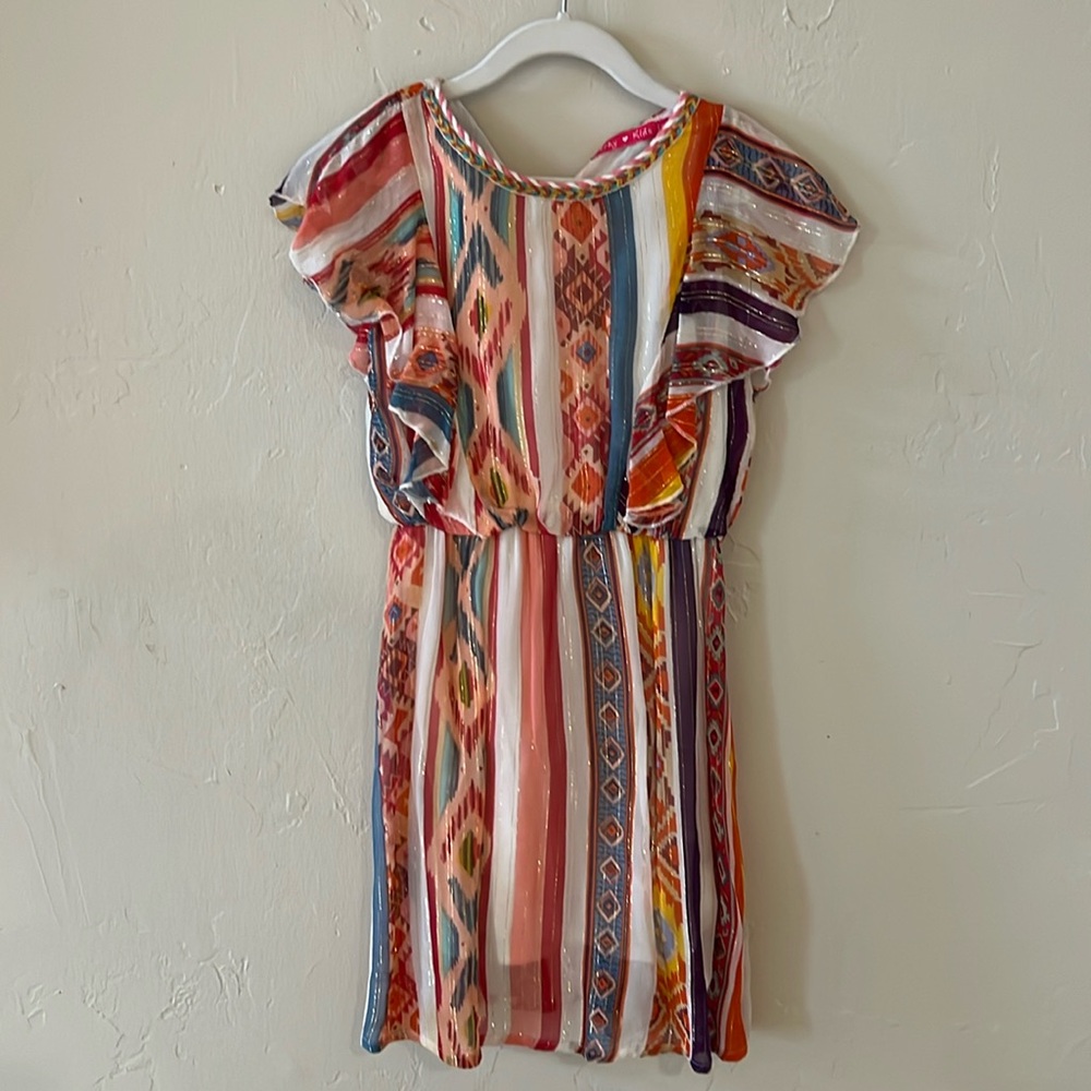 Derby Kids multi colored dress size 8/10